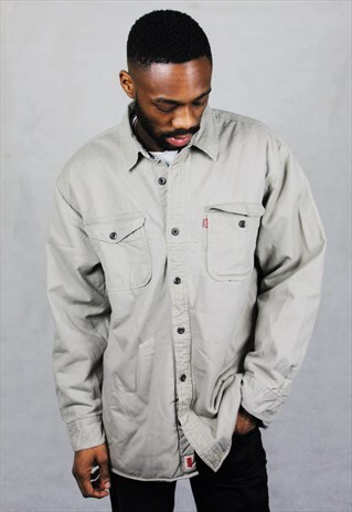 VINTAGE / LEVIS / FLEECE LINED / SHIRT