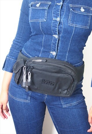 BLACK BUM BAG