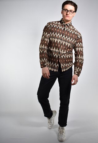 VINTAGE HANDMADE JAZZY SHIRT