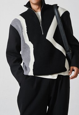 Men's zip turtleneck sweater AW2022 VOL.2