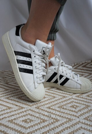 VINTAGE ADIDAS SNEAKERS SHOES SHOE TRAINERS RUN TIE RUNNING