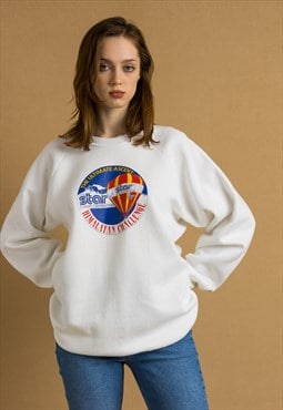 Computer Printers Graphic Vintage Sweatshirt 6955