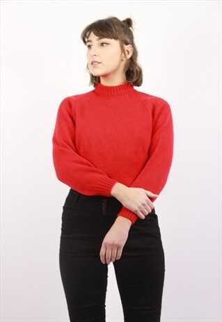 VINTAGE RED JUMPER