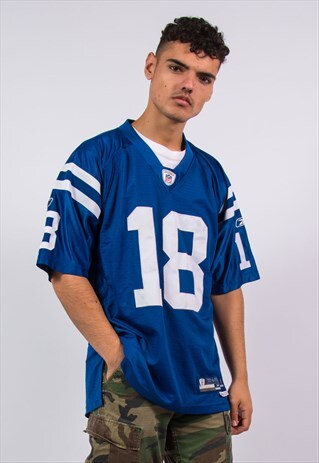 NFL JERSEY INDIANAPOLIS COLTS AMERICAN FOOTBALL SHIRT