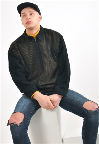 VINTAGE ZIP UP CARDIGAN