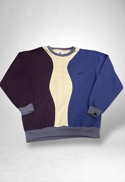 Reworked Nike Embroidered Sweatshirt