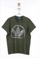 Adidas Graphic Logo T-shirt in Green - L