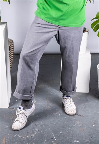 VINTAGE WORKER TROUSERS IN GREY