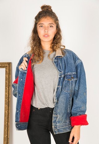 VINTAGE 80S LEE WINTER BLANKET JACKET / R2100R173