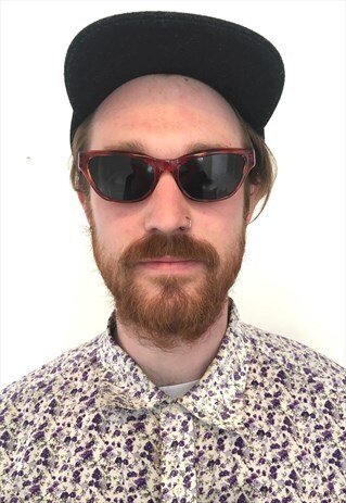 VINTAGE 90S ORIGINAL BROWN WAYFARER STYLE SHADES