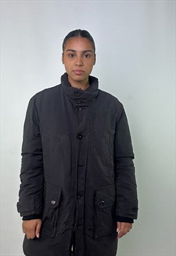 Grey y2ks Moncler Puffer Jacket Coat