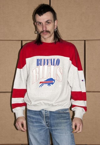 VINTAGE 90S CHAMPION BUFFALO BILLS NFL SWEATSHIRT