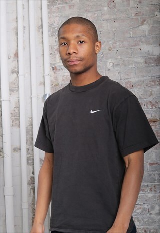 VINTAGE NIKE LOGO T-SHIRT BLACK
