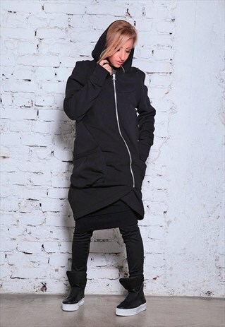 SWEATER COAT/ HOODED COAT/ PLUS SIZE GOTHIC COAT