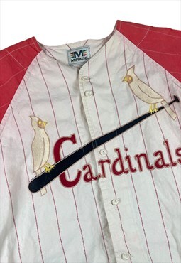 MLB Cardinals Vintage 90s Button down jersey top 