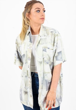 VINTAGE PATTERNED SHIRT S464