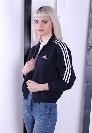 VINTAGE ADIDAS SHELL JACKET/WINDBREAKER. BRANDED SPORTSWEAR.