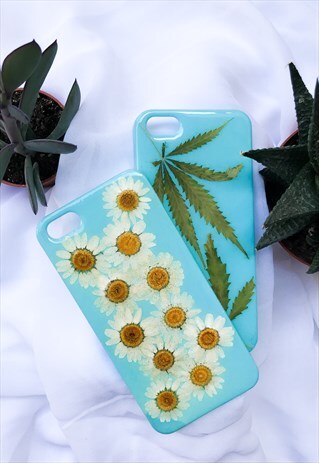 HANDMADE PHONE CASES/ PHONE COVERS WITH REAL PRESSED FLOWERS