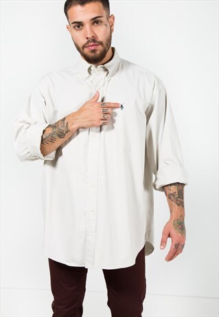VINTAGE 80S CLASSIC POLO RALPH LAUREN SHIRT / 0080 / 905-3