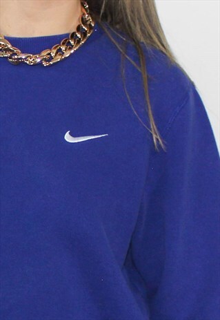 royal blue nike sweatshirt