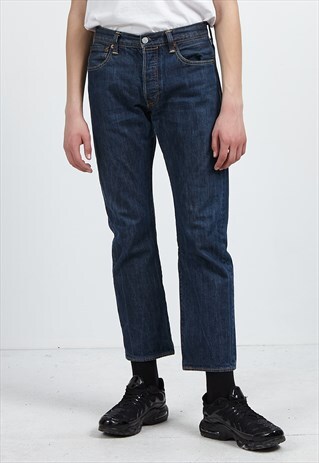VINTAGE BLUE LEVI'S 501 FIT DENIM JEANS