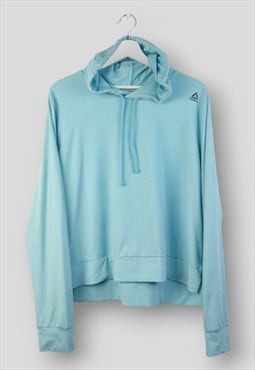 Vintage Reebok Sweatshirt Hoodie Sport in Blue XL
