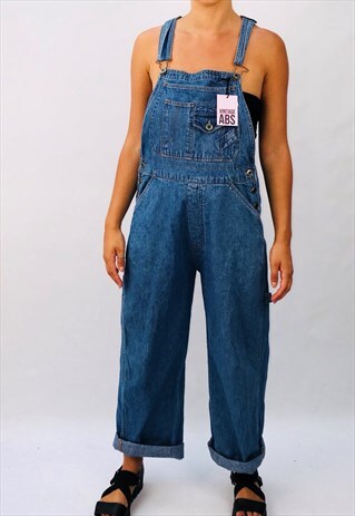 VINTAGE 90S DENIM DUNGAREES