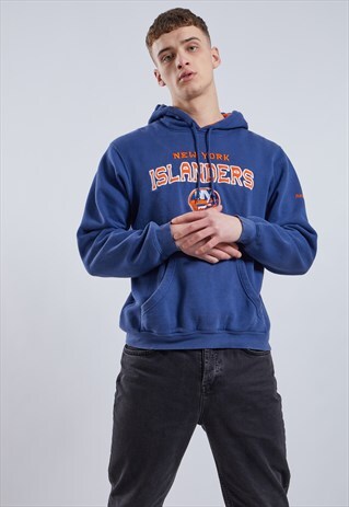 VINTAGE REEBOK NEW YORK ISLANDERS HOODIE