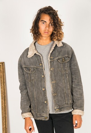 VINTAGE 80S LEE WINTER SHEEPSKIN JACKET / R2200R095
