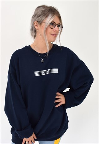 G&G UNISEX NAVY LINO SWEAT