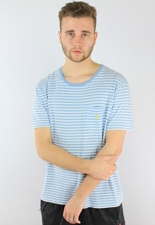 RALPH LAUREN STRIPED SS T-SHIRT