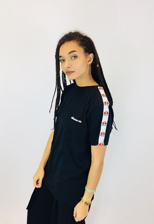 ELLESSE BLACK T SHIRT