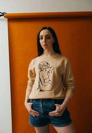NUDES SKETCH SWEATSHIRT