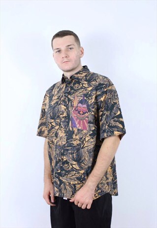 VERY VINTAGE RARE MEN SHIRT PATTERNS COLOUR