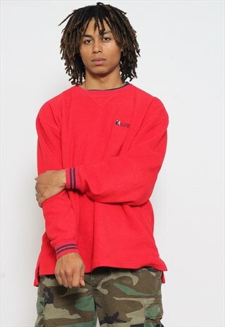VINTAGE TOMMY HILFIGER CREW NECK FLEECE