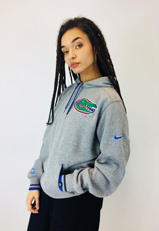VINTAGE NIKE FLORIDA GATORS EMBROIDERED HOODIE