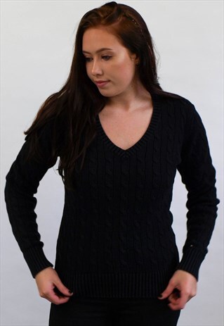 TOMMY HILFIGER V NECK JUMPER