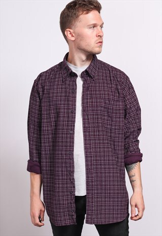 VINTAGE CORDUROY CORD SHIRT