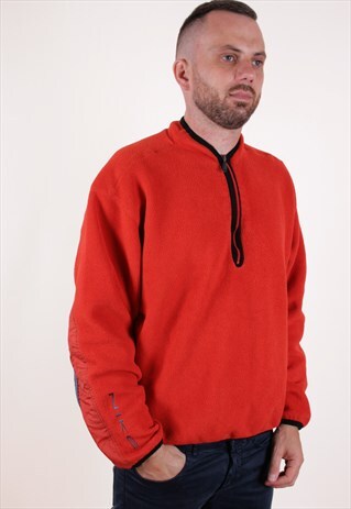 90S VINTAGE NIKE FLEECE 1/4 ZIP JUMPER AA6849
