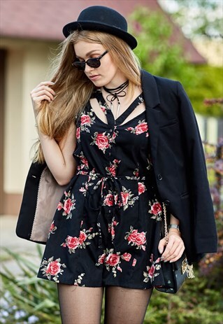 ROSE GARDEN ROMPER