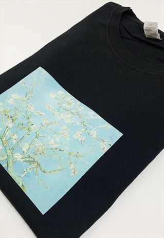 VAN GOGH ALMOND BLOSSOM FAMOUS VINTAGE AESTHETIC ART T-SHIRT