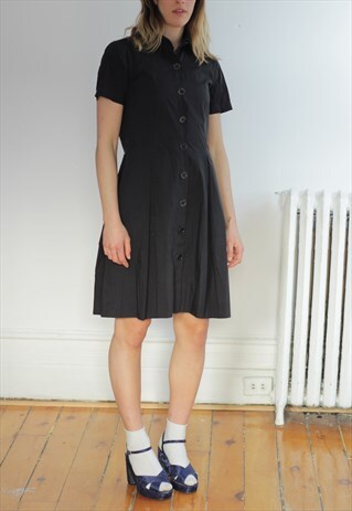 DESIGNER BUTTON UP DRESS