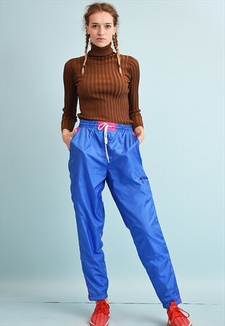 90'S RETRO ATHLEISURE SPORTS TRACKSUIT BOTTOMS