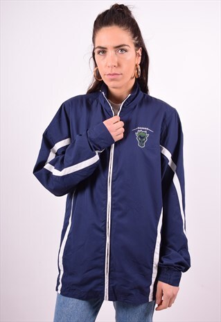 UNDER ARMOUR WOMENS VINTAGE TRACKSUIT TOP JACKET SMALL 90'S