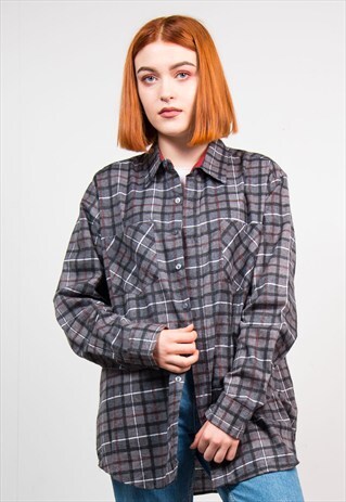 VINTAGE 90'S GRUNGE FLANNEL SHIRT