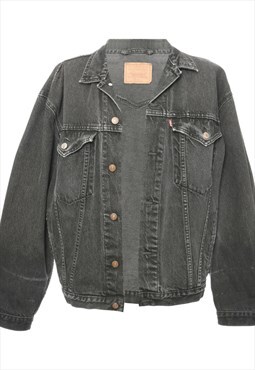 Vintage Levi's Black Classic Denim Jacket - M