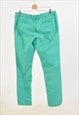 VINTAGE 00S TOMMY HILFIGER TROUSERS IN GREEN