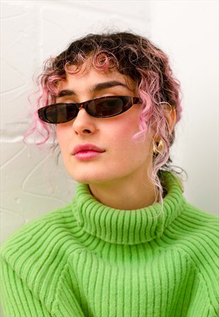 HARLEY - SOFT RECTANGLE 90'S INSPIRED RETRO SUNGLASSES