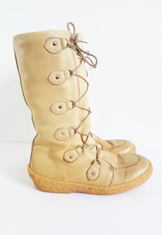SIZE 11 MEN'S CHEROKEE VINTAGE MOCCASIN MUKLUK BOOTS VINTAGE