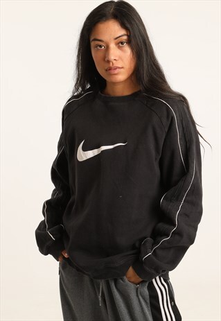VINTAGE NIKE EMBROIDERED LOGO SWEATSHIRT